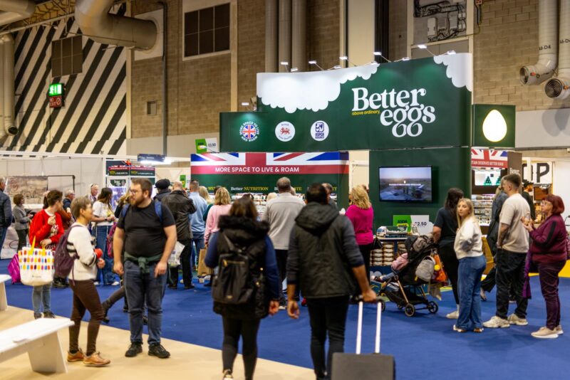 The Better Eggs stand at the Good Food Show