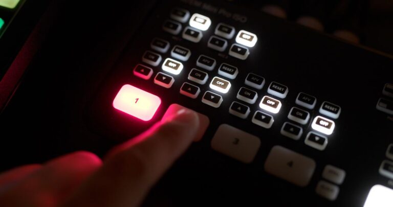 Control room at Podhub