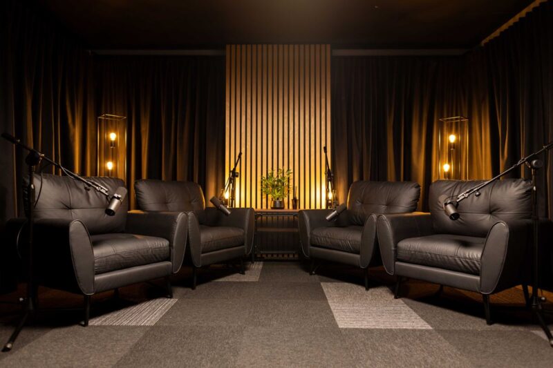 Podcast Suites at Sinarchie Media