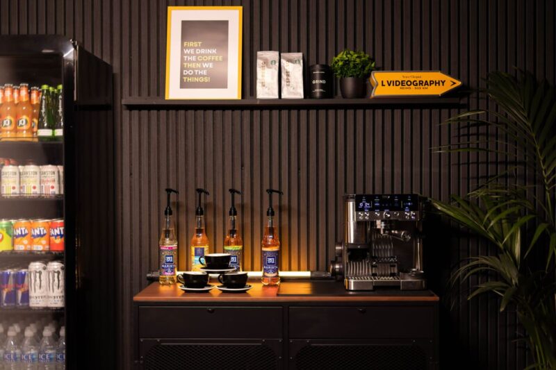 The coffee bar
